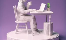 Person completing an online family law questionnaire at home, symbolising a calm and confidential start to legal advice with Midwinters